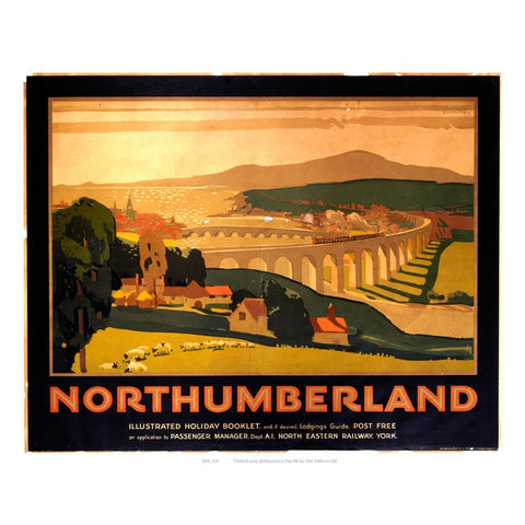 Northumberland 24" x 32" Matte Mounted Print