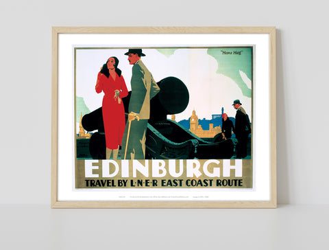 Edinburgh Couple By Cannon - 11X14inch Premium Art Print