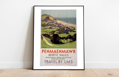 Penmaenmawr, North Wales - 11X14inch Premium Art Print