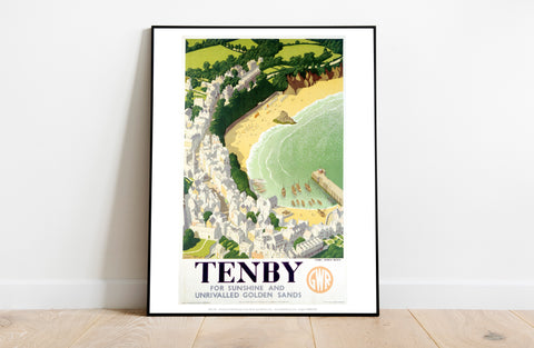 Tenby, For Sunshire - 11X14inch Premium Art Print