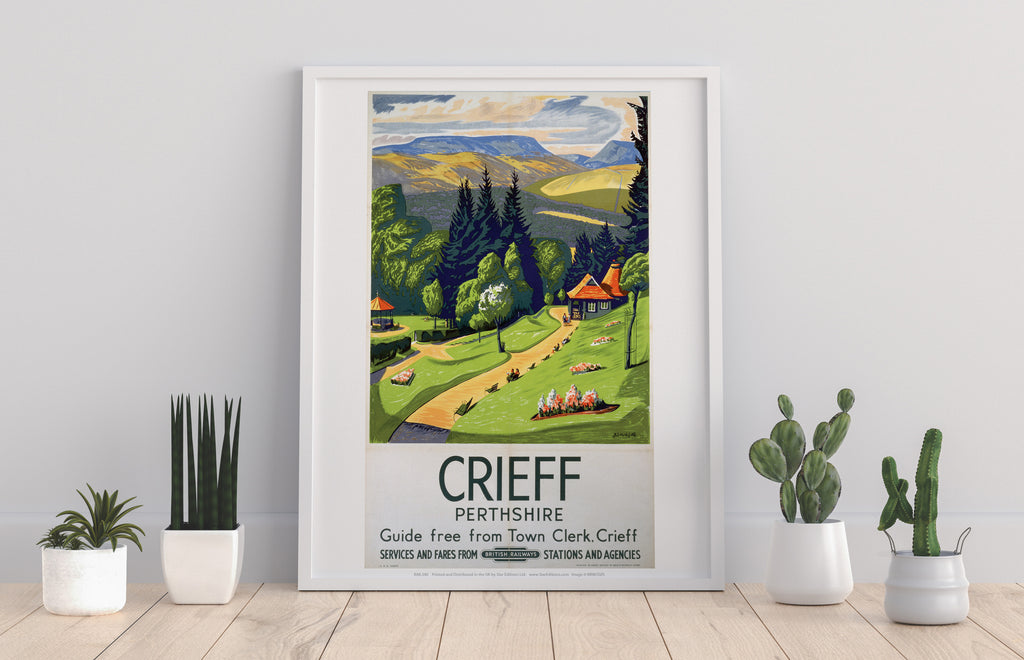 Crieff Perthshire - 11X14inch Premium Art Print