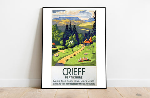 Crieff Perthshire - 11X14inch Premium Art Print