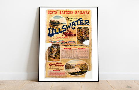 Ullswater, The English Lucerne - 11X14inch Premium Art Print