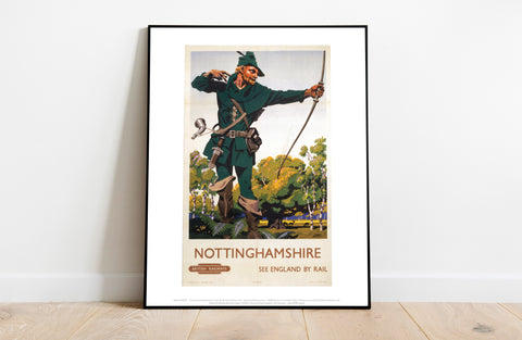 Nottinghamshire - 11X14inch Premium Art Print