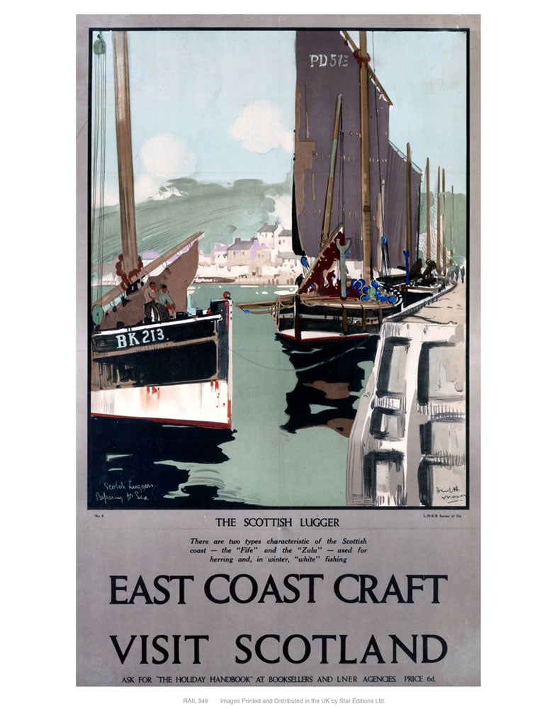 East coast craft 24" x 32" Matte Mounted Print