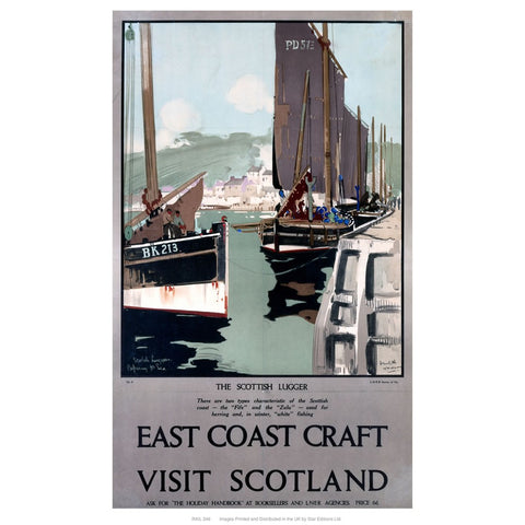 East coast craft 24" x 32" Matte Mounted Print