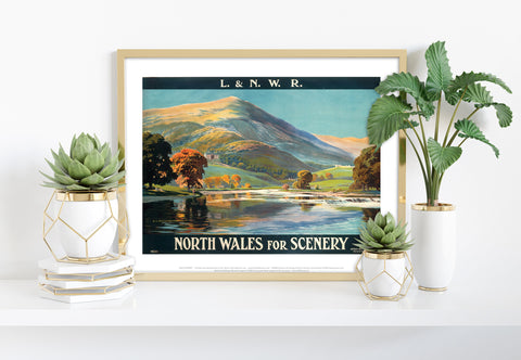 North Wales For Scenery - 11X14inch Premium Art Print