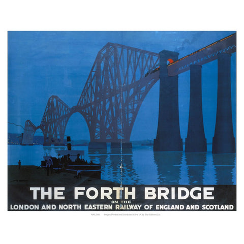 The forth bridge 24" x 32" Matte Mounted Print