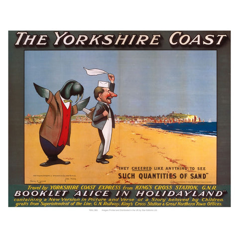 The Yorkshire coast 24" x 32" Matte Mounted Print