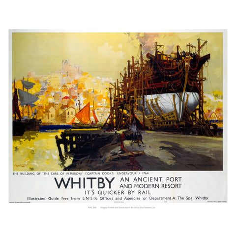 Whitby 24" x 32" Matte Mounted Print