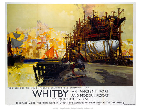 Whitby 24" x 32" Matte Mounted Print