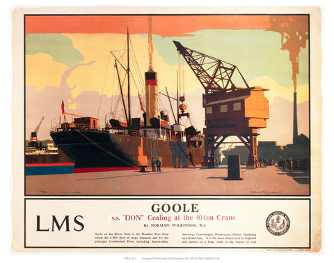 Goole LMS 24" x 32" Matte Mounted Print