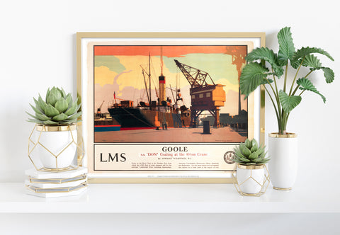 Goole - Ss Don Coaling - 11X14inch Premium Art Print