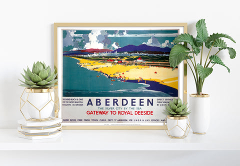 Aberdeen, Gateway To Royal Deeside - Premium Art Print