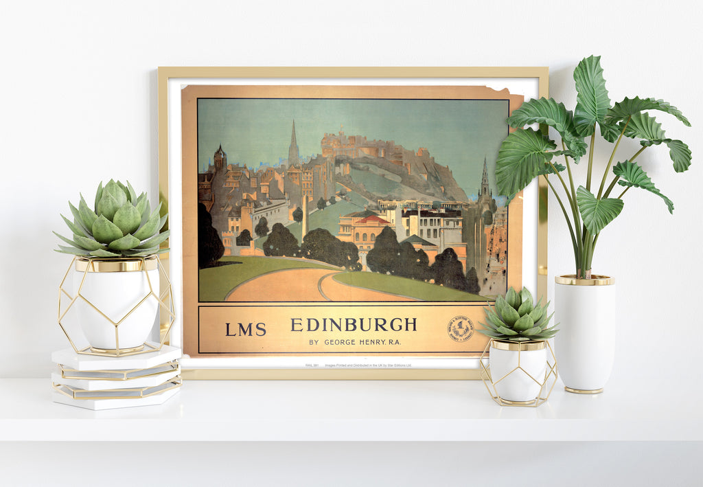 Edinburgh - 11X14inch Premium Art Print