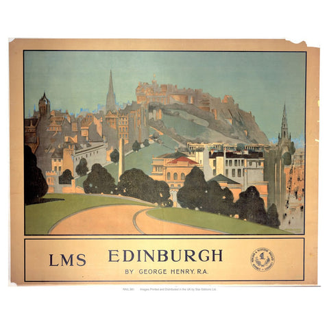 Edinburgh LMS 24" x 32" Matte Mounted Print