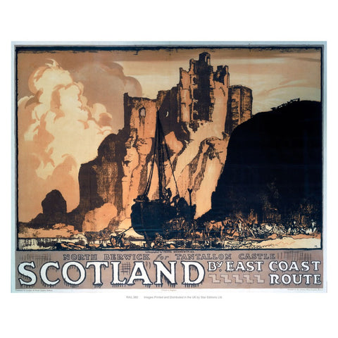 Scotland 24" x 32" Matte Mounted Print