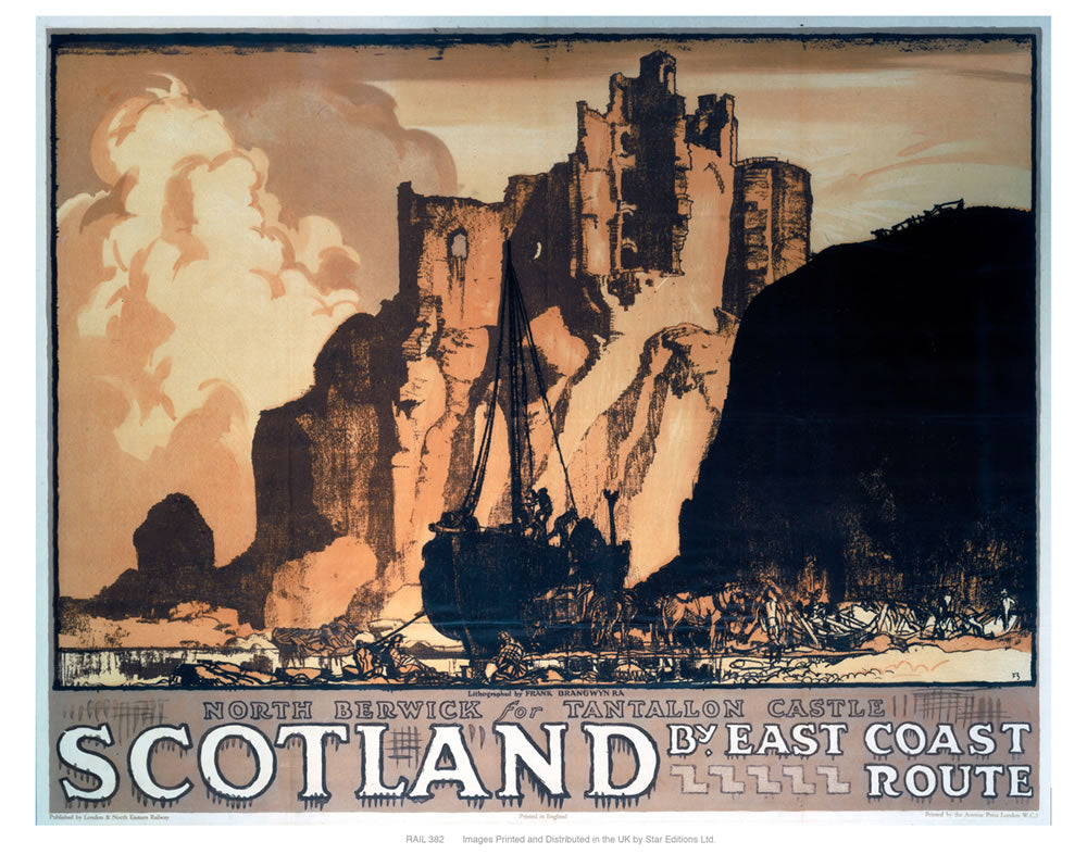 Scotland 24" x 32" Matte Mounted Print