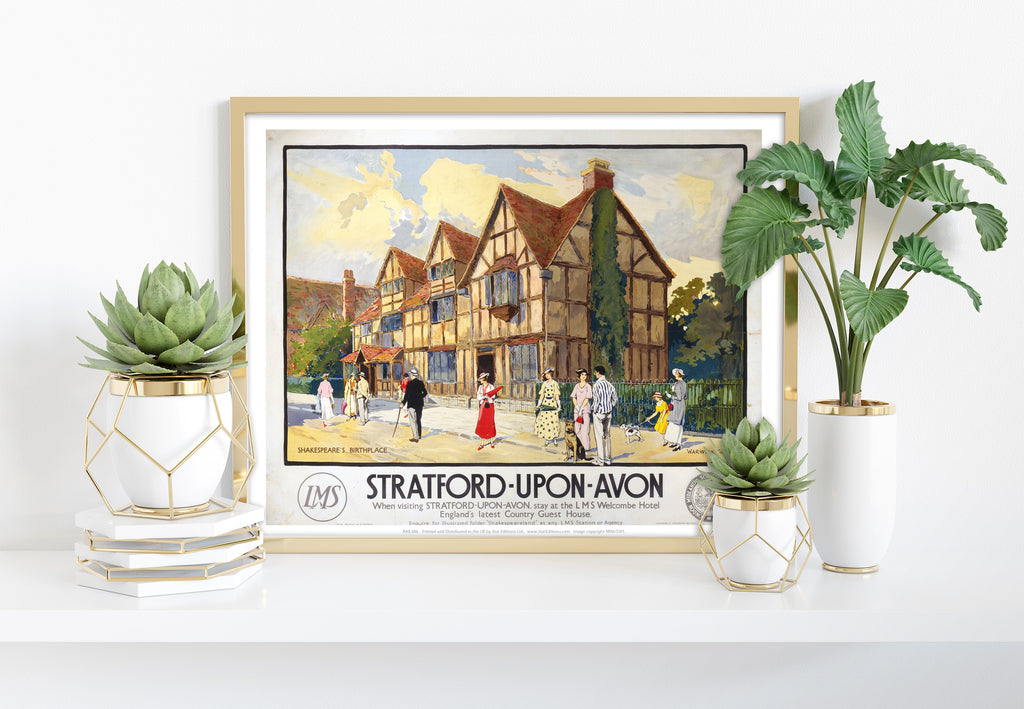 Stratford-Upon-Avon - 11X14inch Premium Art Print