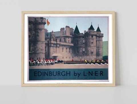 Edinburgh By Lner - 11X14inch Premium Art Print