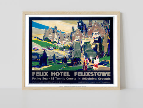 Felix Hotel, Felixstowe - 11X14inch Premium Art Print