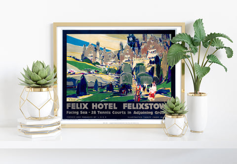 Felix Hotel, Felixstowe - 11X14inch Premium Art Print
