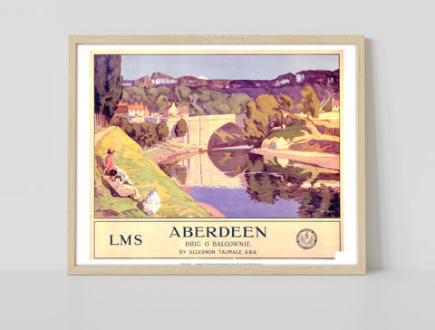 Aberdeen, Brig O'Balgownie - 11X14inch Premium Art Print