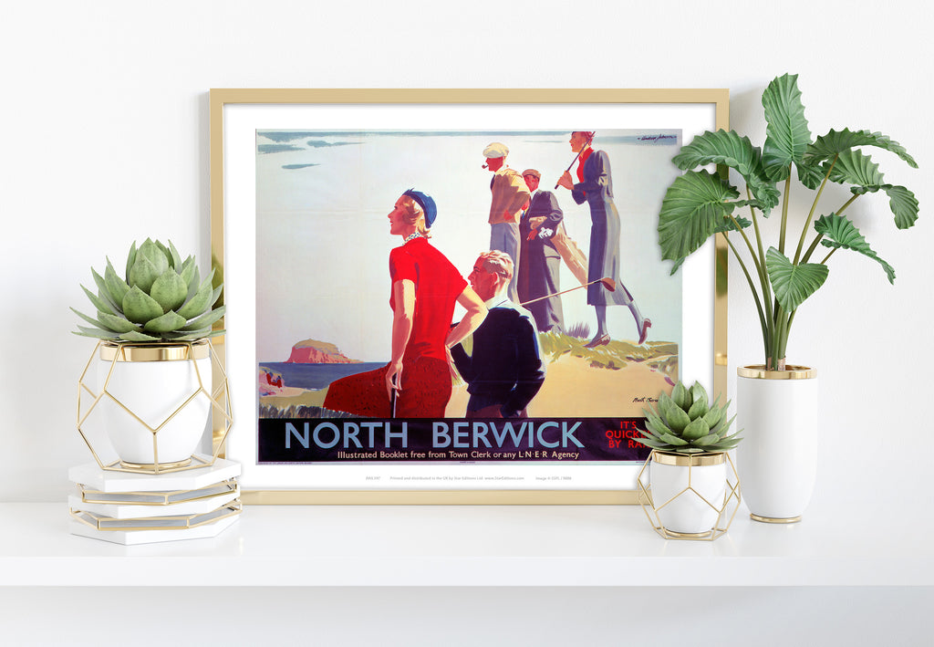 North Berwick - 11X14inch Premium Art Print