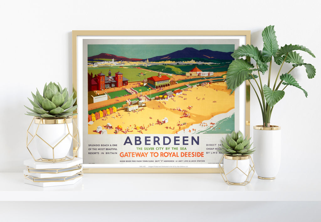 Aberdeen, Silver City By The Sea - 11X14inch Premium Art Print