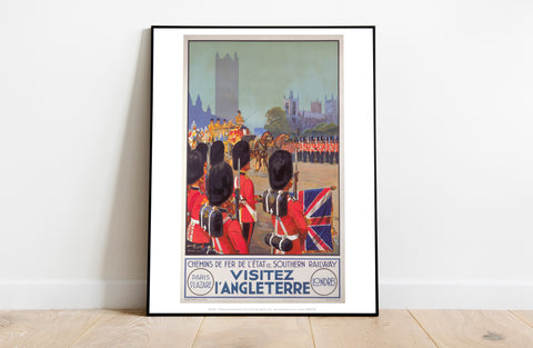 Visit L'Angleterre - 11X14inch Premium Art Print