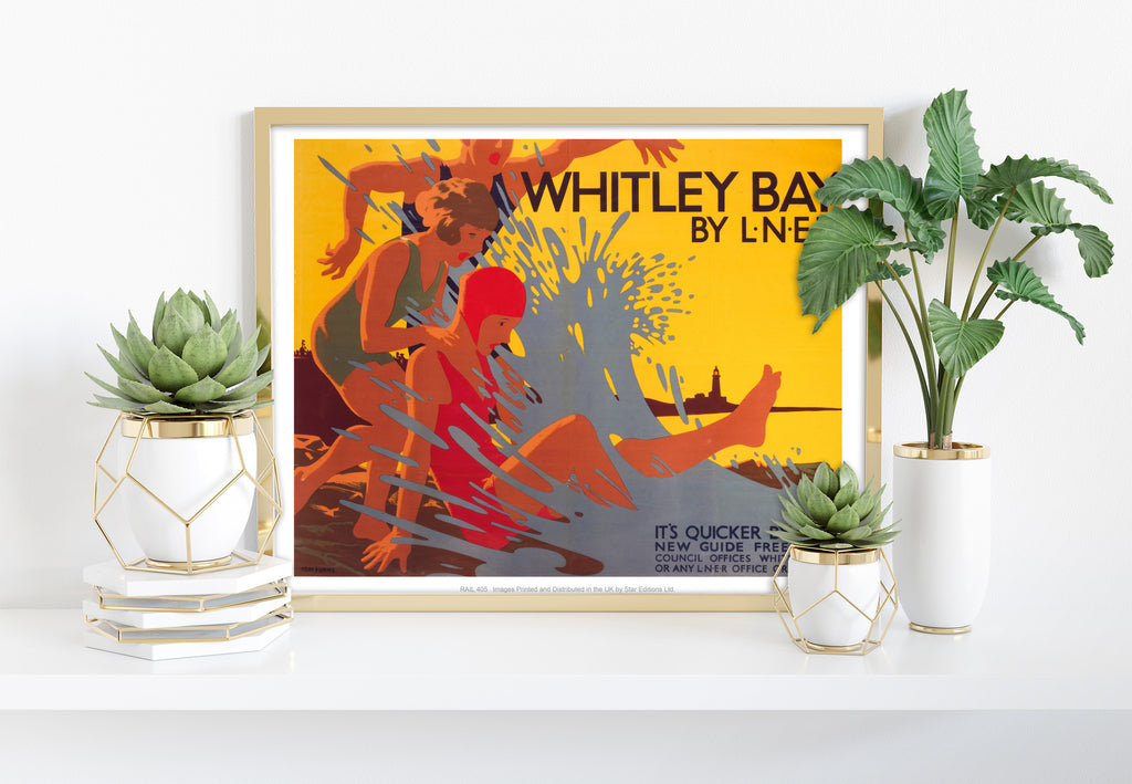 Whitley Bay By Lner - 11X14inch Premium Art Print