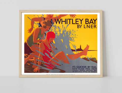 Whitley Bay By Lner - 11X14inch Premium Art Print