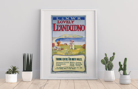 Lovely Llandudno - 11X14inch Premium Art Print