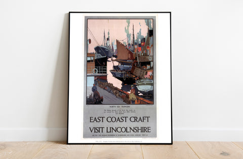 East Coast Craft -Visit Lincolnshire - Premium Art Print