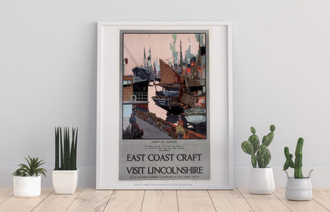 East Coast Craft -Visit Lincolnshire - Premium Art Print