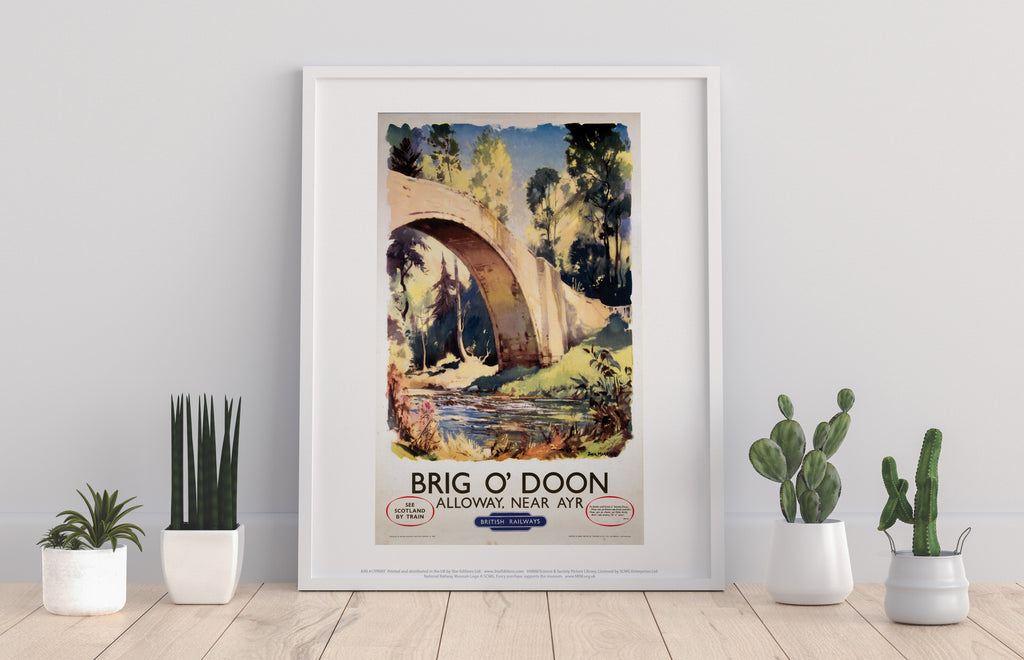 Brig O'Doon - 11X14inch Premium Art Print