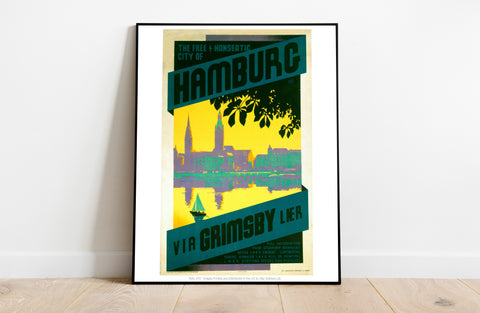 Hamburg Via Grimsby - 11X14inch Premium Art Print