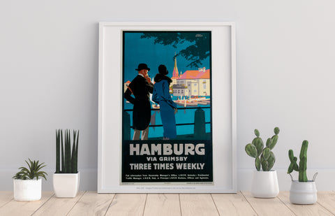 Hamburg Via Grimsby Weekly - 11X14inch Premium Art Print