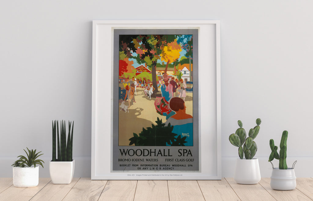 Woodhall Spa, Bromo-Iodine Waters - 11X14inch Premium Art Print