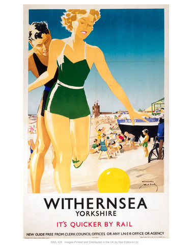 Withernsea 24" x 32" Matte Mounted Print