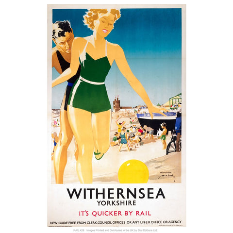 Withernsea 24" x 32" Matte Mounted Print