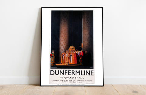 Dunfermline-Translation Of The Holy Queen Margaret Art Print