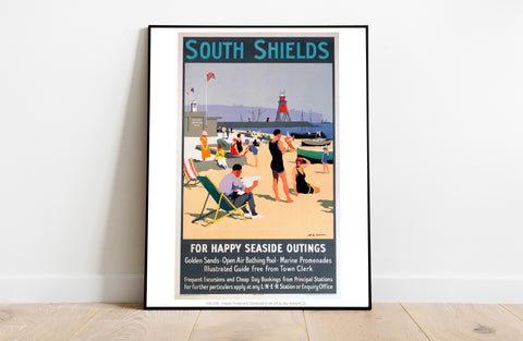 South Shields For Happy Seaside Outings - Premium Art Print