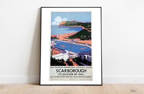 Scarborough - Sea-Water Swimming Pool - Premium Art Print