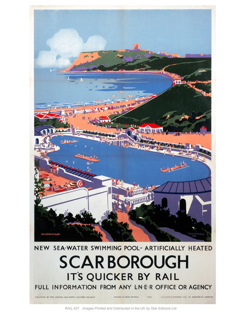 Scarborough information 24" x 32" Matte Mounted Print