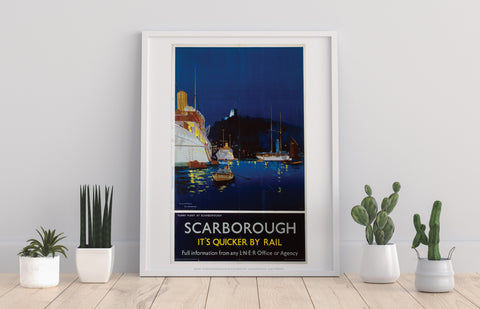 Tunny Fleet At Scarborough - 11X14inch Premium Art Print