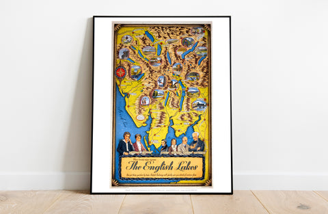 The English Lakes - 11X14inch Premium Art Print