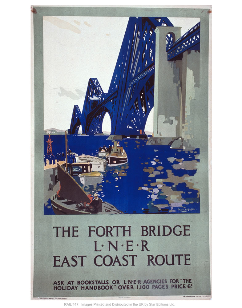 The forth bridge 24" x 32" Matte Mounted Print