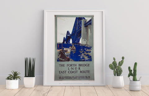 The Forth Bridge - 11X14inch Premium Art Print