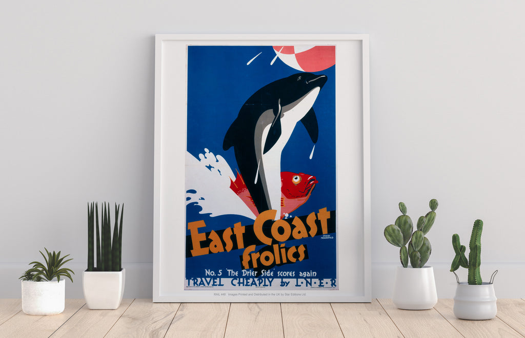 East Coast Frolics No 5 - 11X14inch Premium Art Print
